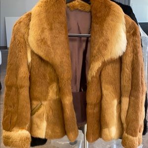 fox fur coat